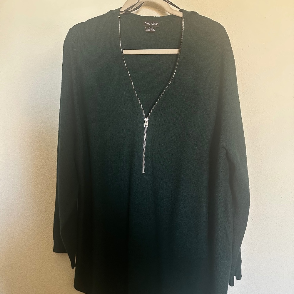 Green knit Sweater